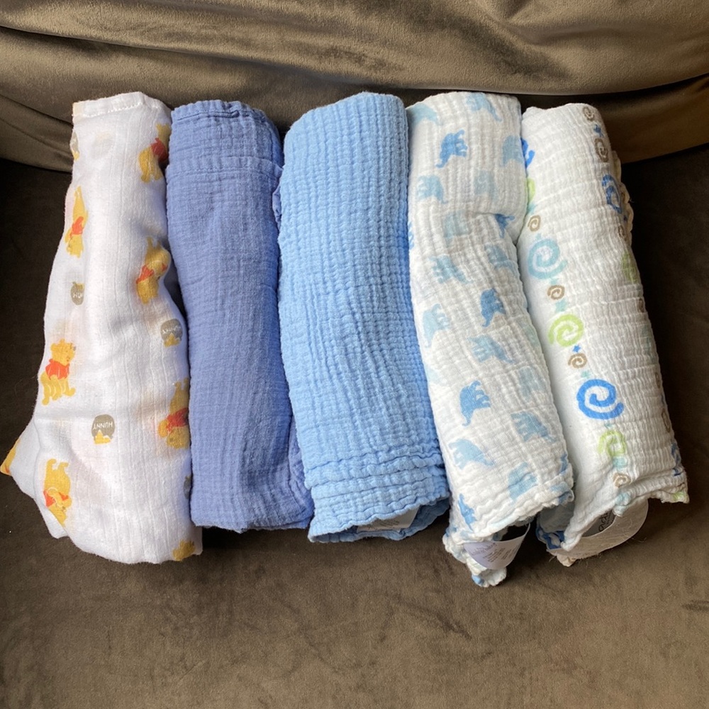 🔥 5/$30 🔥 Swaddle blanket bundle